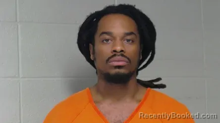 Mugshot of Cortez Miguel Peters booked in Woodford County, Kentucky on September 23, 2026