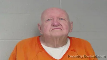 Mugshot of DONALD WAYNE DRURY booked in Woodford County, Kentucky on April 22, 2026