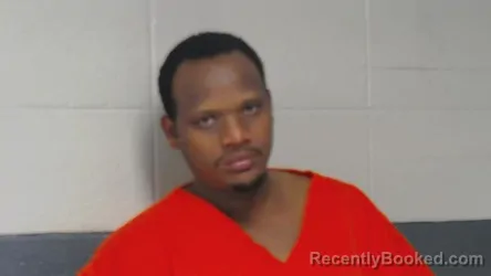 Mugshot of MUTABAZI NSABIYERA booked in Woodford County, Kentucky on April 20, 2026