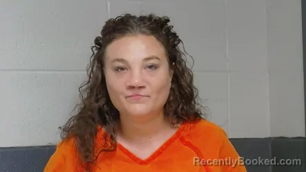 Mugshot of Olivia Denny booked in Woodford County, Kentucky on October 18, 2026