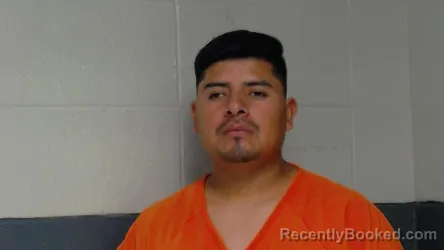 Mugshot of RUBEN MORENO SANTIAGO booked in Woodford County, Kentucky on June 20, 2026