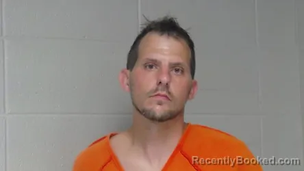 Mugshot of Sean Chasteen booked in Woodford County, Kentucky on August 8, 2026