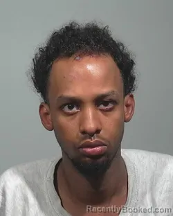 Mugshot of ABDULLAHI AHMED MOHAMUD booked in Cumberland County, Maine on March 23, 2026