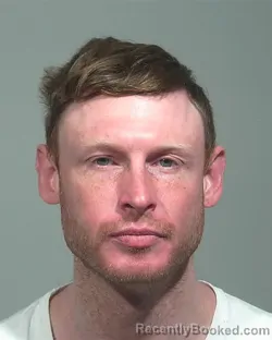 Mugshot of Dustin James Strout booked in Cumberland County, Maine on March 23, 2026