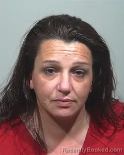 Mugshot of Brittany Ann Manzo booked in Cumberland County, Maine on March 24, 2026