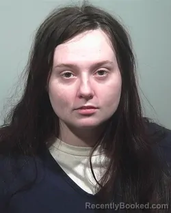 Mugshot of Ashley Anne Ludden booked in Cumberland County, Maine on April 8, 2026
