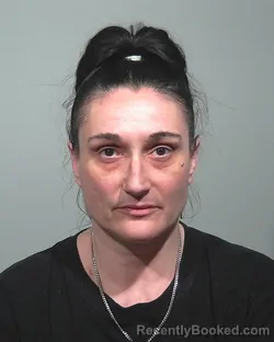 Mugshot of Kate Ellen Grindel booked in Cumberland County, Maine on May 13, 2026