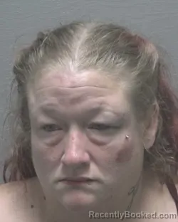 Mugshot of ELIZABETH MARIE HEWITT booked in New Hanover County, North Carolina on July 17, 2026