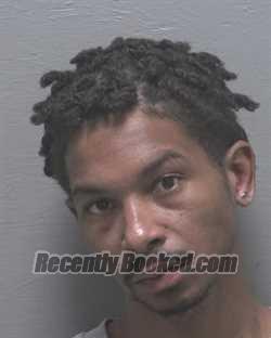Mugshot of DARIUS KSHAUN BURNS booked in New Hanover County, North Carolina on July 22, 2026