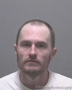 Mugshot of JUSTIN RAY CARROLL booked in New Hanover County, North Carolina on July 15, 2026