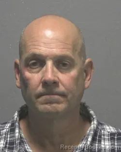Mugshot of Scott William Patton booked in New Hanover County, North Carolina on August 24, 2026