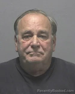 Mugshot of John Charles Seeley booked in New Hanover County, North Carolina on August 19, 2026