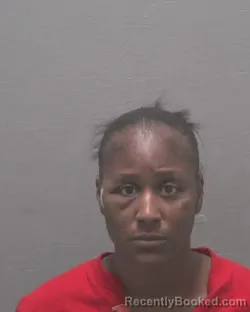 Mugshot of JASMINE NOCOLE CANTY booked in New Hanover County, North Carolina on June 3, 2026
