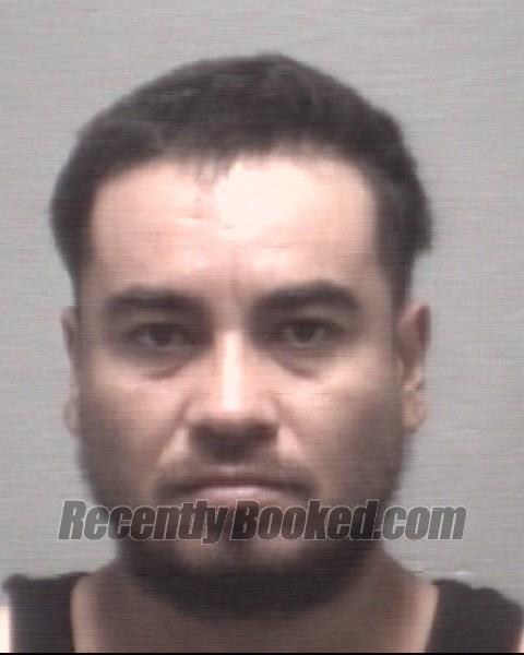 Booking photo from New Hanover County, North Carolina