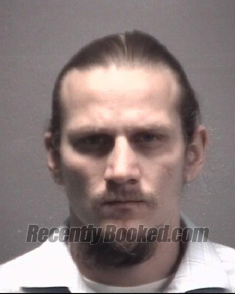 Booking photo from New Hanover County, North Carolina