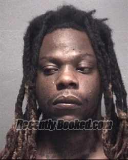 Booking photo from New Hanover County, North Carolina