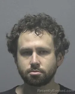 Mugshot of Sebastian Alexander Yoas booked in New Hanover County, North Carolina on August 21, 2026