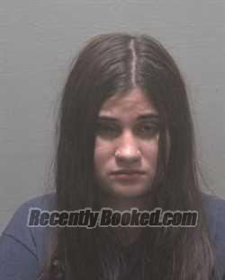 Booking photo from New Hanover County, North Carolina