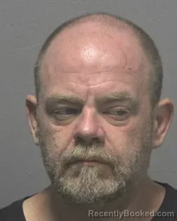 Mugshot of Charles Hubert Hinckley booked in New Hanover County, North Carolina on August 6, 2026