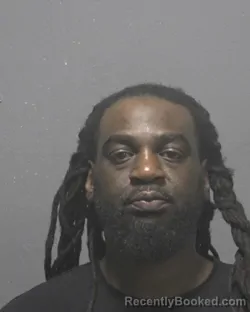 Mugshot of ANTHONY CARROWAY booked in New Hanover County, North Carolina on July 12, 2026