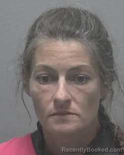 Mugshot of LAUREN BLACKWELDER HINSON booked in New Hanover County, North Carolina on July 8, 2026