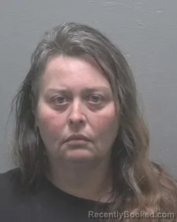 Mugshot of ASHLEY NICOLE HARRELL booked in New Hanover County, North Carolina on May 18, 2026