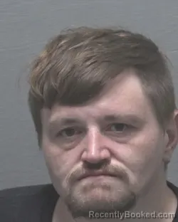 Mugshot of Cody Lee Pellew booked in New Hanover County, North Carolina on August 21, 2026