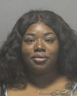 Mugshot of Keiona Hooper booked in New Hanover County, North Carolina on September 9, 2026