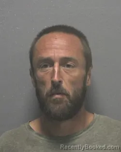 Mugshot of Kirby Dean Frennea booked in New Hanover County, North Carolina on August 29, 2026