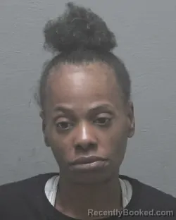 Mugshot of Khadeeja Poole booked in New Hanover County, North Carolina on August 20, 2026