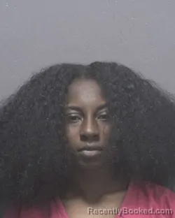 Mugshot of Daneja L Brown- Harris booked in New Hanover County, North Carolina on August 21, 2026