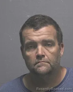 Mugshot of Jeffery Scott Clark booked in New Hanover County, North Carolina on September 7, 2026