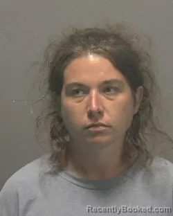 Mugshot of CARLY MCKENNA BRUBAKER booked in New Hanover County, North Carolina on July 10, 2026
