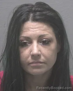 Mugshot of JUSTINA NICHOLE WALKER booked in New Hanover County, North Carolina on March 26, 2026