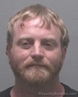 Mugshot of Ethan Kyle Russell booked in New Hanover County, North Carolina on August 6, 2026