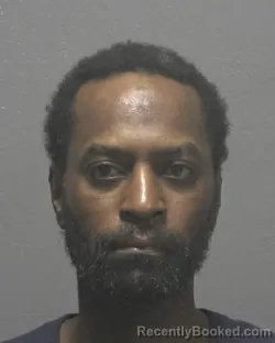 Mugshot of Rondell Lamarr Shuler booked in New Hanover County, North Carolina on August 21, 2026