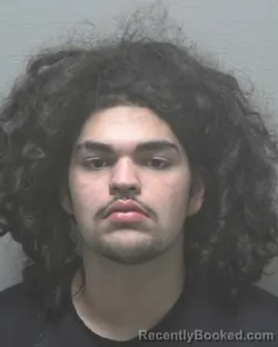 Mugshot of Ethan Mario Mendoza booked in New Hanover County, North Carolina on September 8, 2026
