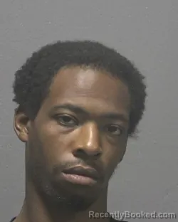 Mugshot of William Malik Holley booked in New Hanover County, North Carolina on August 23, 2026