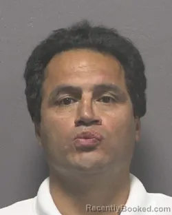 Mugshot of ARTURO ADRIAN ALVEAR booked in New Hanover County, North Carolina on July 10, 2026