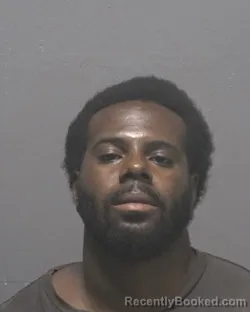 Mugshot of Amir Jabril Mckoy booked in New Hanover County, North Carolina on August 6, 2026
