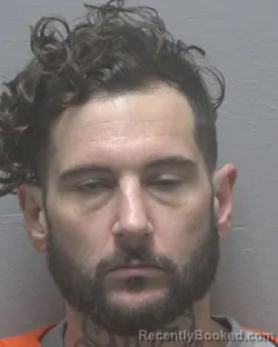 Mugshot of Jordan Clay Underwood booked in New Hanover County, North Carolina on September 14, 2026