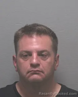 Mugshot of Gregory Parks Tarlton booked in New Hanover County, North Carolina on August 29, 2026