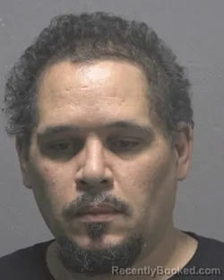 Mugshot of Luis Susca Irizarry booked in New Hanover County, North Carolina on August 26, 2026