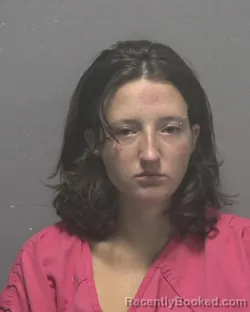 Mugshot of Sarah Elizabeth Williams booked in New Hanover County, North Carolina on August 29, 2026
