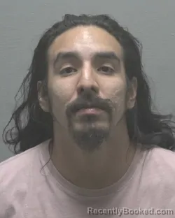 Mugshot of Luis Christian Calvillo booked in New Hanover County, North Carolina on September 3, 2026