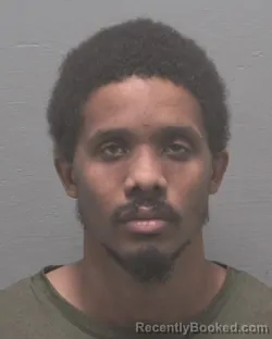 Mugshot of Keshawn Javon Daniels booked in New Hanover County, North Carolina on September 4, 2026
