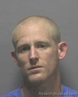 Mugshot of MATTHEW JUSTIN MOORE booked in New Hanover County, North Carolina on May 13, 2026