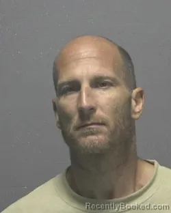 Mugshot of JONATHAN WAYNE HANLEY booked in New Hanover County, North Carolina on July 16, 2026