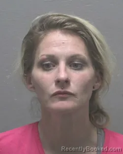 Mugshot of CHELSEA LEIGH-ANN LAVENDER booked in New Hanover County, North Carolina on March 31, 2026