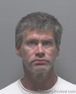 Mugshot of DANIEL WAYNE HARDIN booked in New Hanover County, North Carolina on March 17, 2026